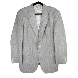 Boston Traders Gray Houndstooth Blazer